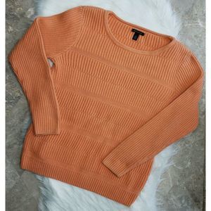 VTG 90's TOMMY HILFIGER Cable Knit 90s Orange Lg